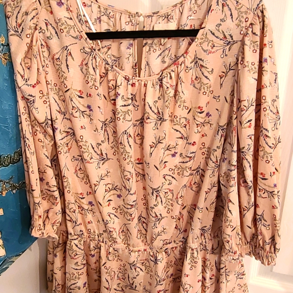 Floral blouse